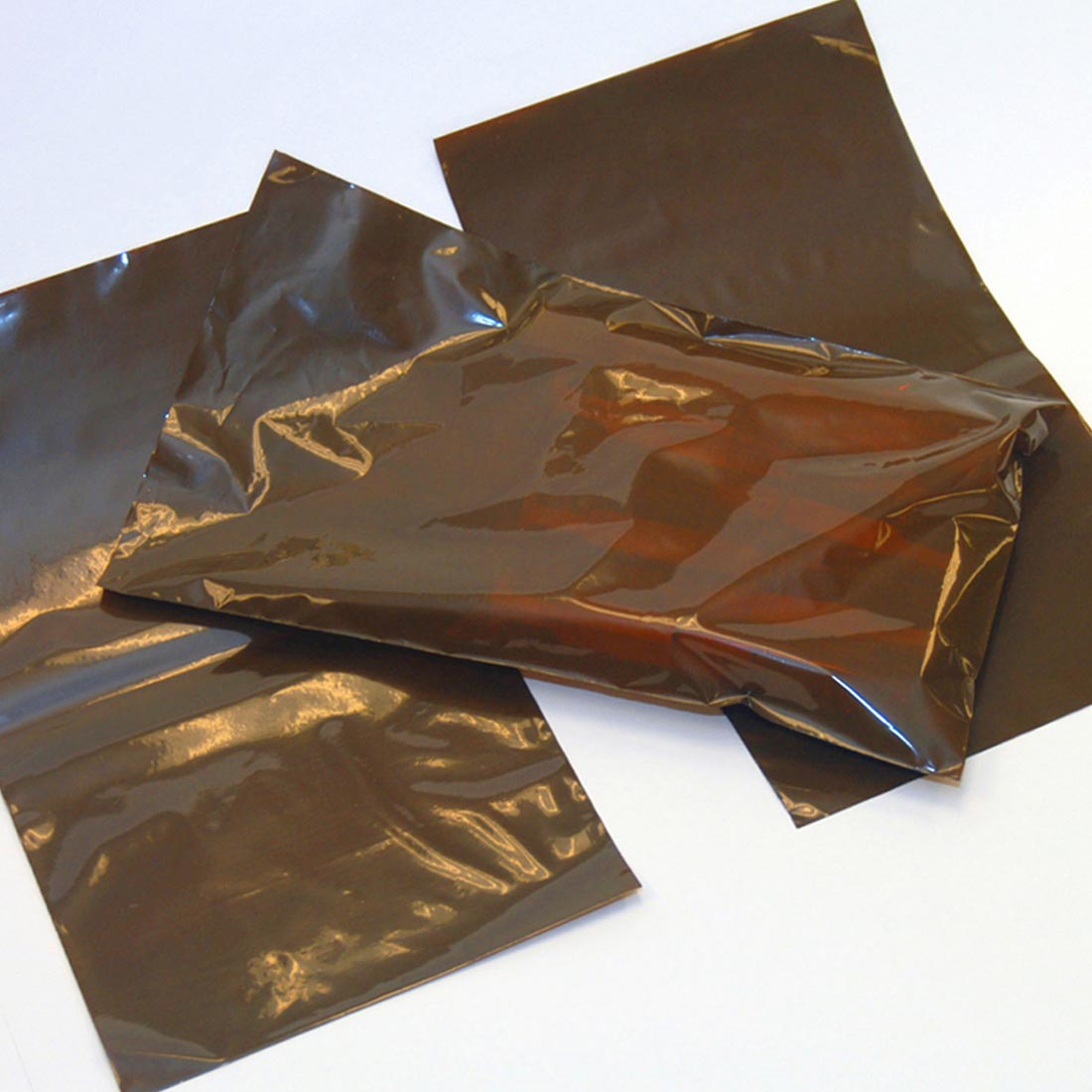 Flat Amber Bags | LK Packaging